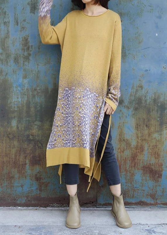For Work side open Sweater o neck weather Classy yellow Jacquard Hipster sweater dress Jersey Fabric Tulle Fabric Batik Fabric For Work side open Sweater o neck weather Classy yellow Jacquard Hipster sweater dress Jersey Fabric Tulle Fabric Batik Fabric