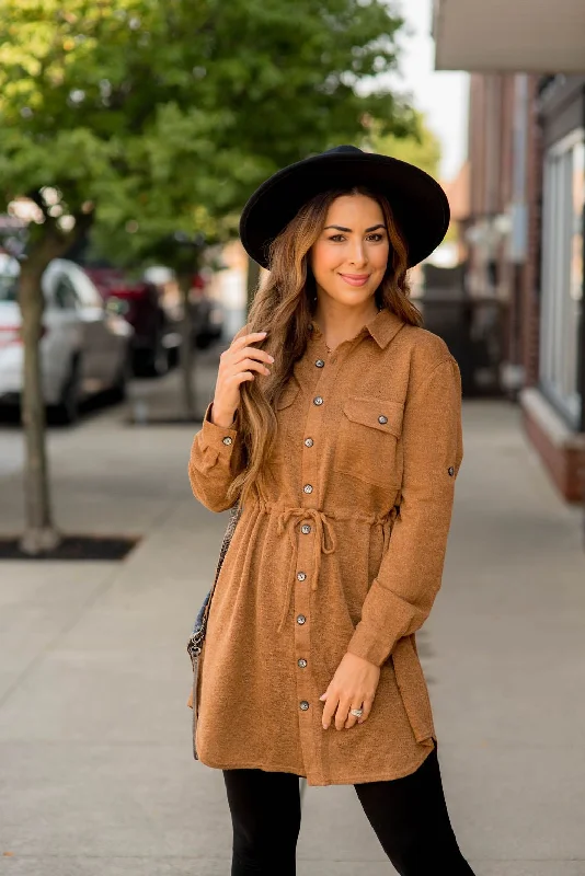 Sweater Shirt Dress Modern Contemporary Chic