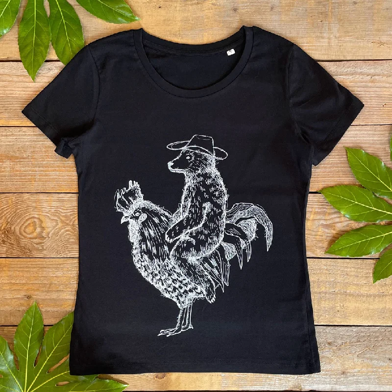 Cockerel and Bear Women's T-Shirt