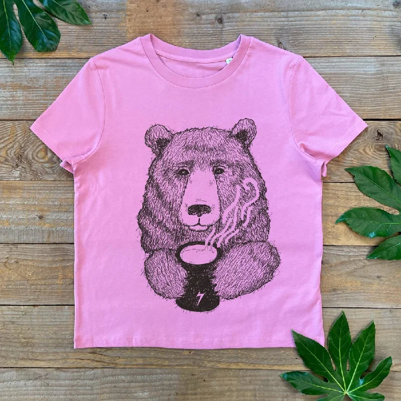 'Cuppa Bear' Women's T-Shirt