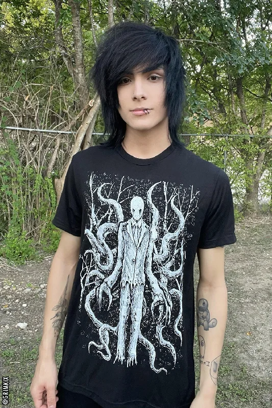Slender Sickness T-shirt Rayon Velvet Corduroy