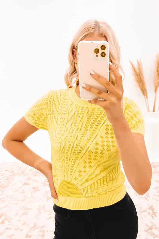 Sunset Sweater Acid Green