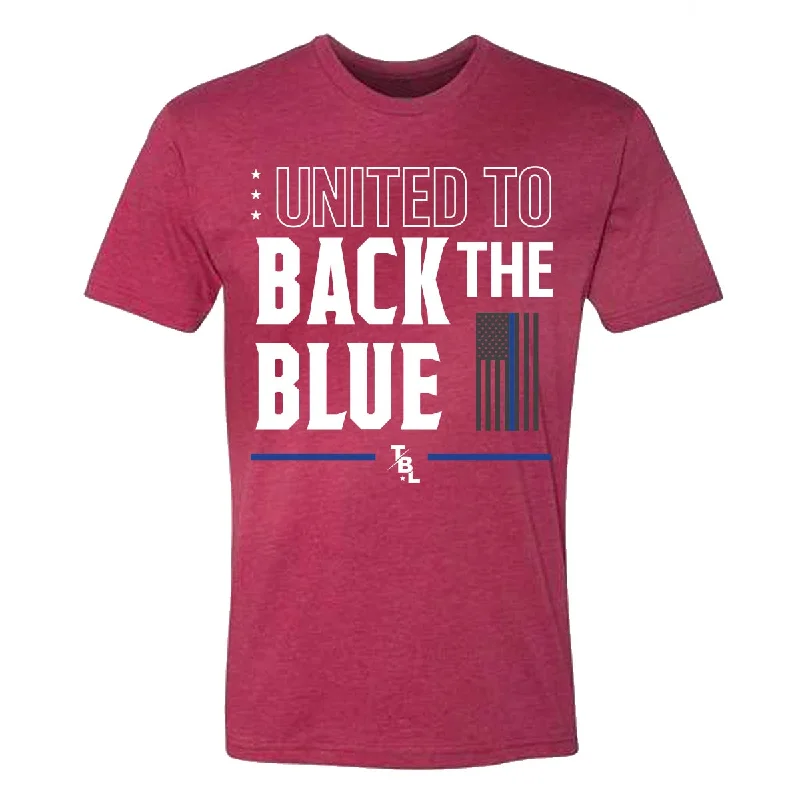 Thin Blue Line T-Shirt - United to Back The Blue, Unisex