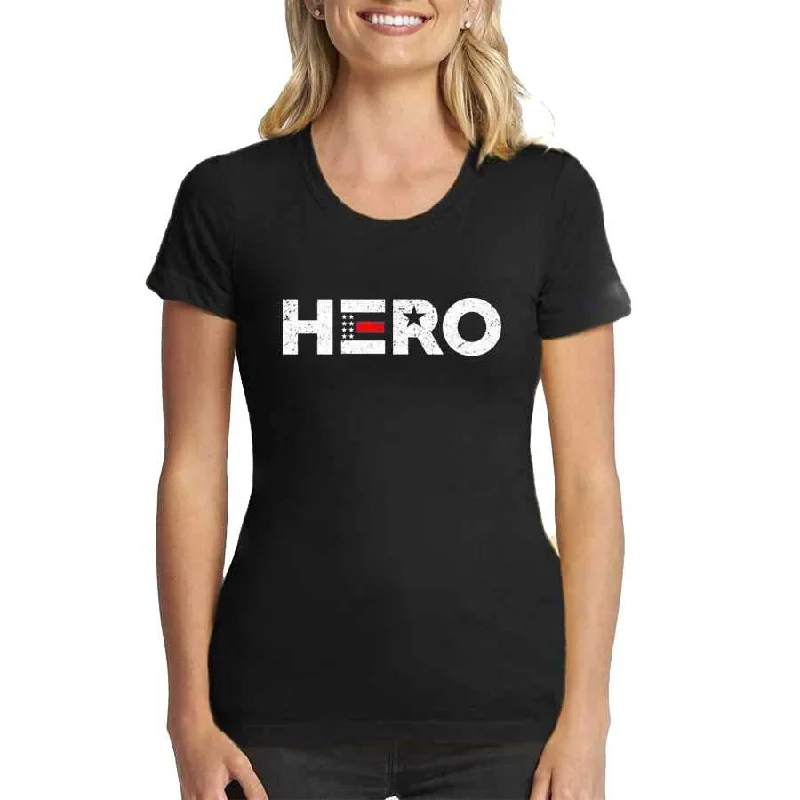 Women's T-Shirt, HERO - Thin Red Line