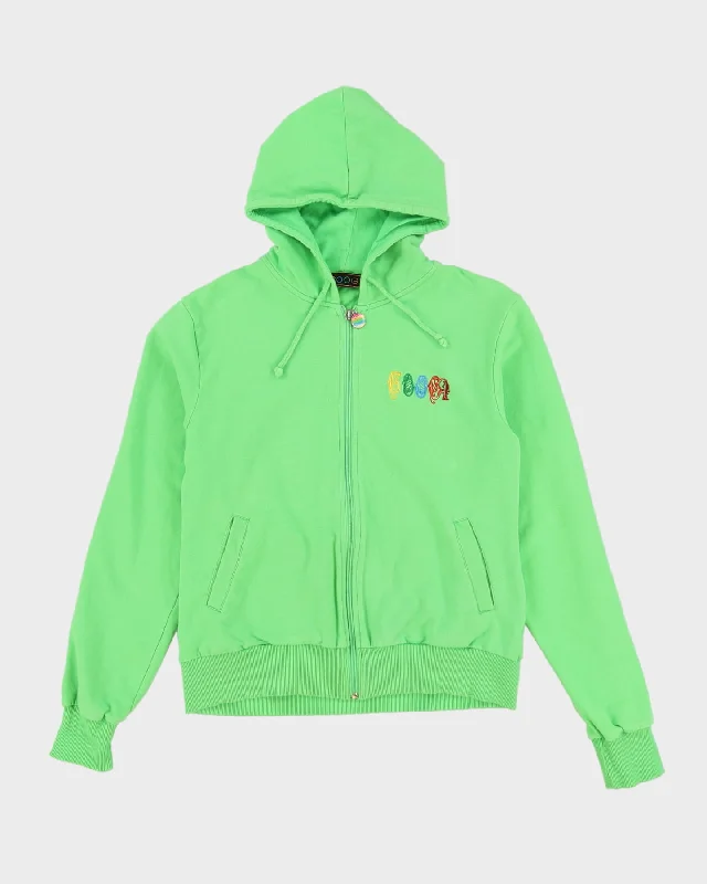 00s Coogi Green Full-Zip Hoodie - L