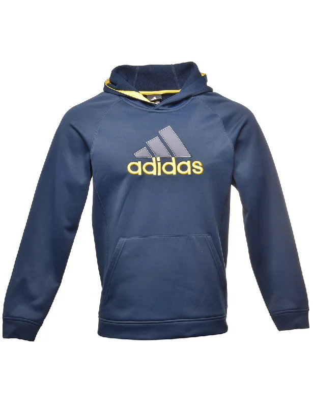 Adidas Printed Hoodie - L