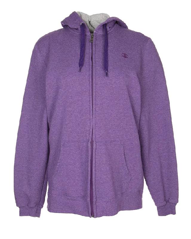 Champion Purple Hoodie - L