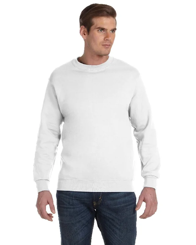 Gildan DryBlend 50/50 Crewneck Sweatshirt | White