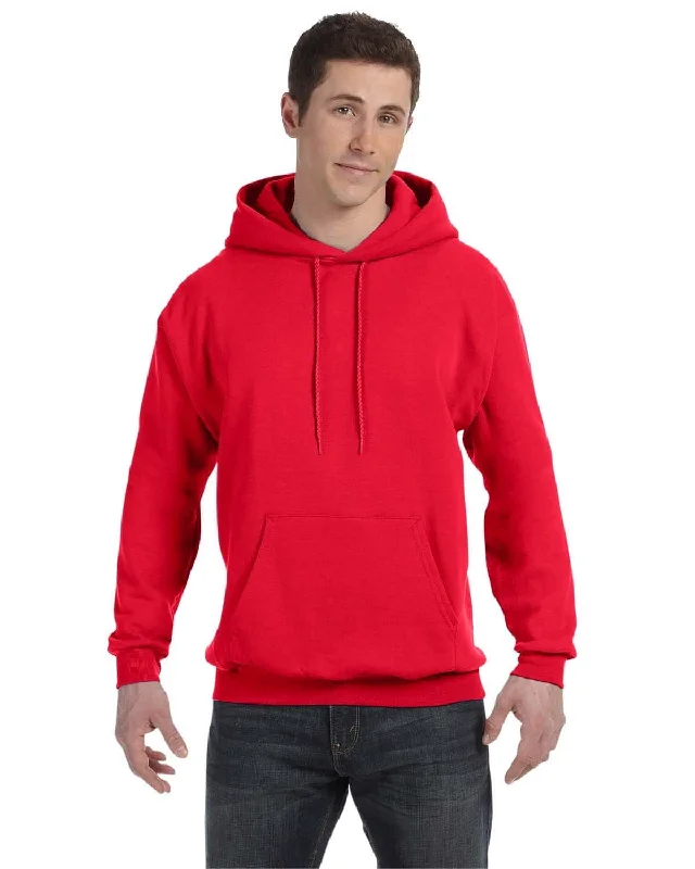 Hanes 50/50 Hoodie Sweatshirt | Athletic Red