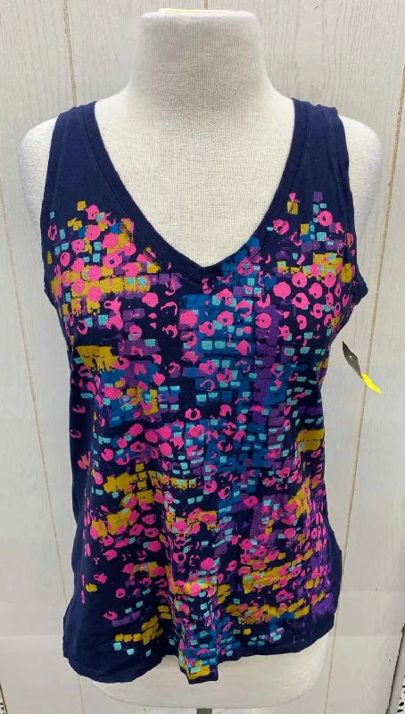 Hanes Blue Womens Size M Tank Top