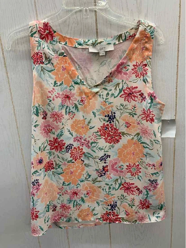 LOFT Coral Womens Size XS Tank Top