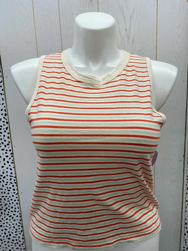 Madewell Red Womens Size L Tank Top