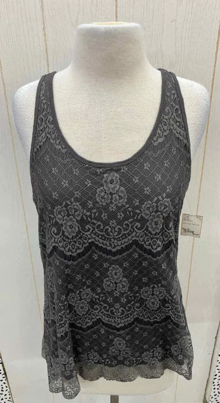 Maurices Gray Womens Size M Tank Top