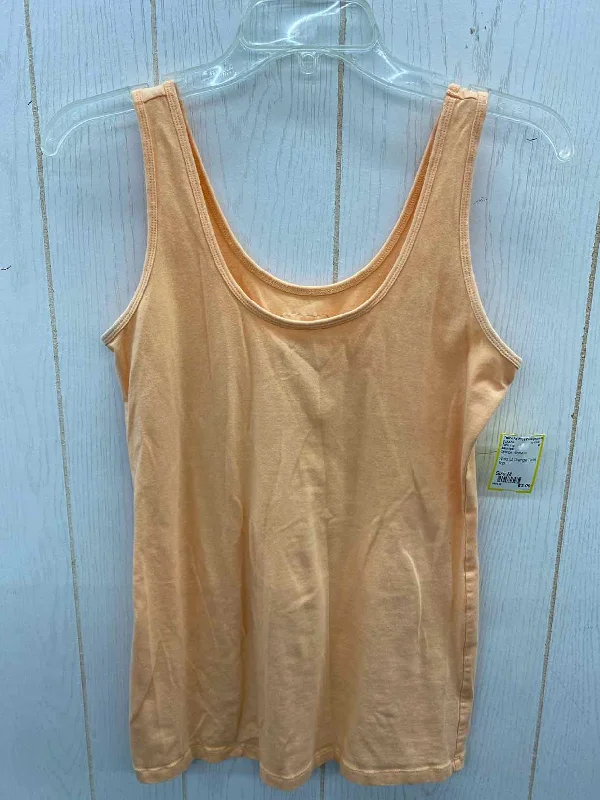 Maurices Orange Womens Size M Tank Top