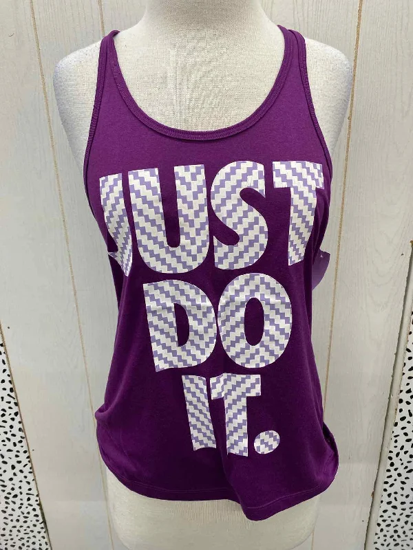 Nike Purple Womens Size Small Tank Top