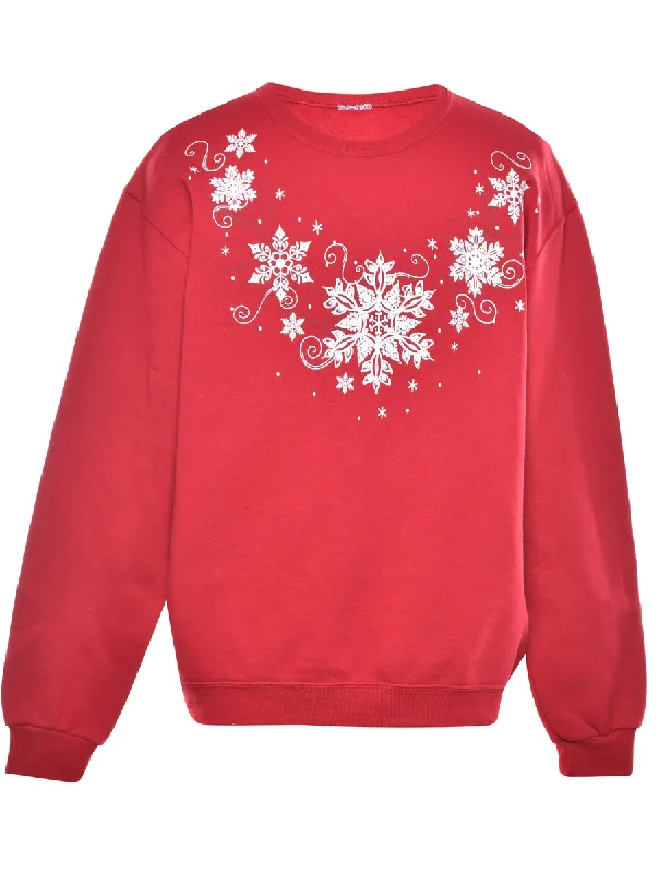 Printed Sweatshirt - M