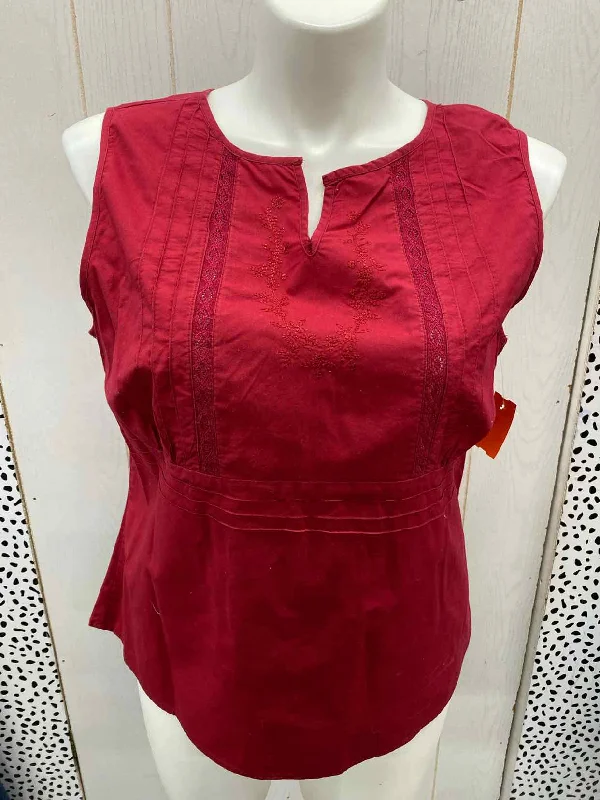 Sonoma Red Womens Size XL Tank Top