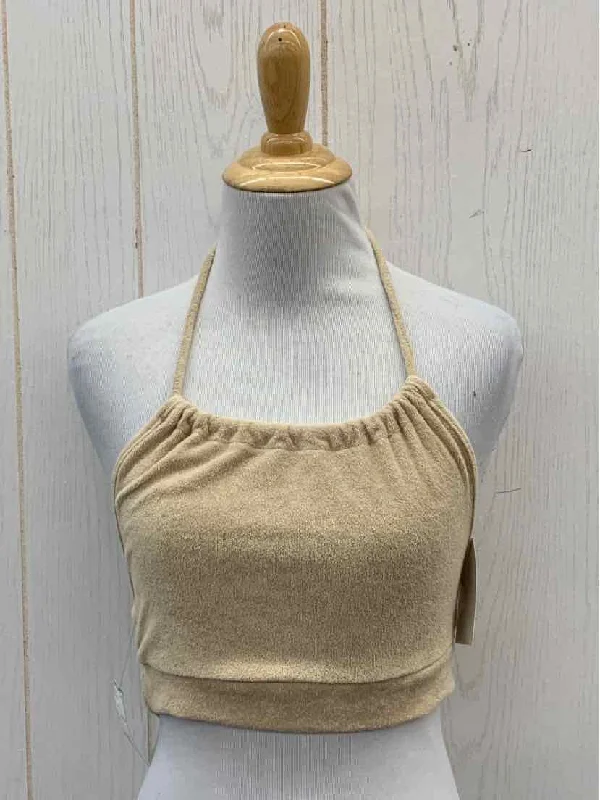 Tan Junior Size Small Tank Top