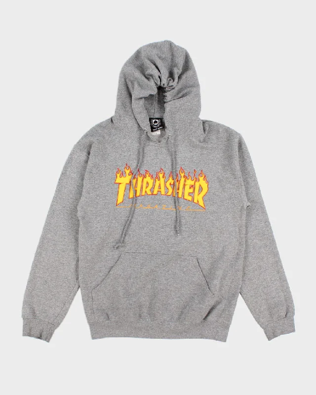 Womens Grey Thrasher Hoodie - S