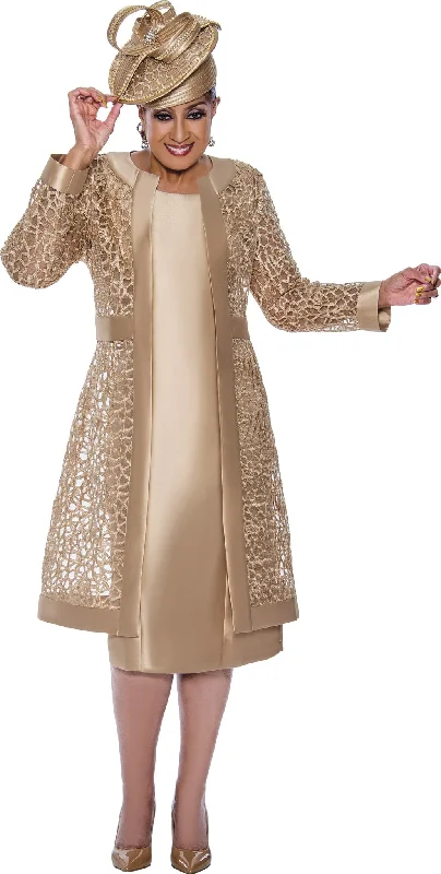 Divine Apparel DCC4892W Long Sleeve Formal Jacket Midi Dress