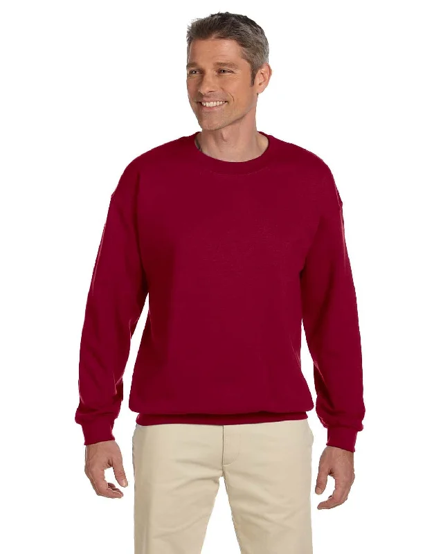 Gildan Lightweight 50/50 Crewneck Sweatshirt | Cardinal Red