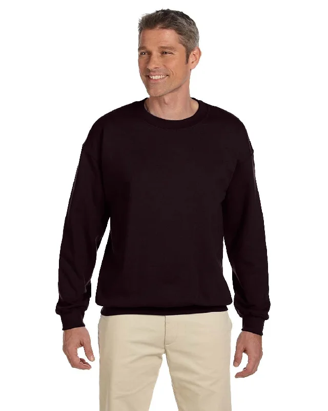 Gildan Lightweight 50/50 Crewneck Sweatshirt | Dark Chocolate