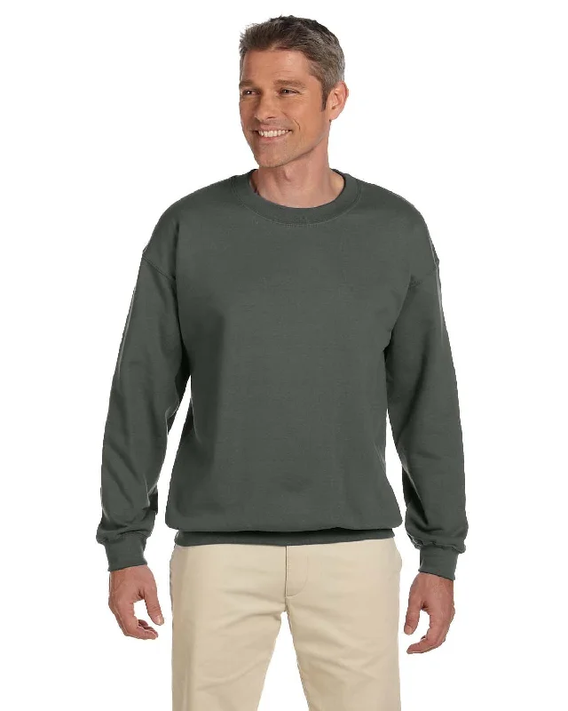 Gildan Lightweight 50/50 Crewneck Sweatshirt | Military Green