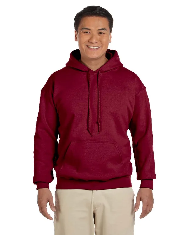 Gildan Lightweight 50/50 Hoodie Sweatshirt | Antiq Cherry Red