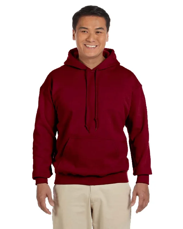 Gildan Lightweight 50/50 Hoodie Sweatshirt | Garnet