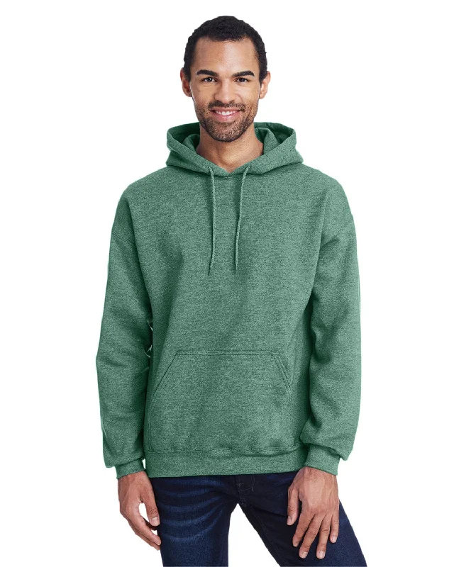 Gildan Lightweight 50/50 Hoodie Sweatshirt | Hth Sp Drk Green