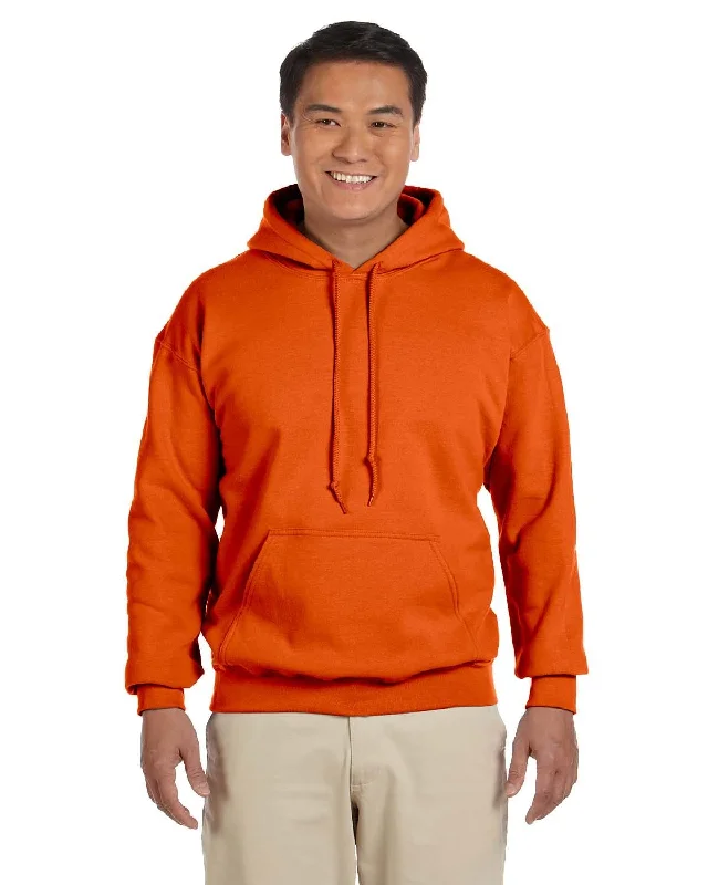 Gildan Lightweight 50/50 Hoodie Sweatshirt | Orange