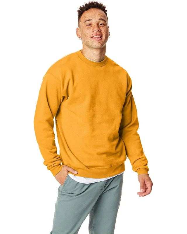 Hanes 50/50 Crewneck Sweatshirt | Gold