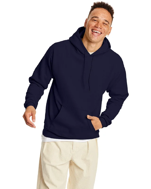 Hanes 50/50 Hoodie Sweatshirt | Athletic Navy