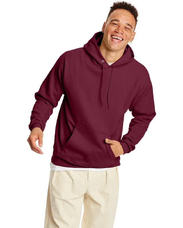 Hanes 50/50 Hoodie Sweatshirt | Maroon