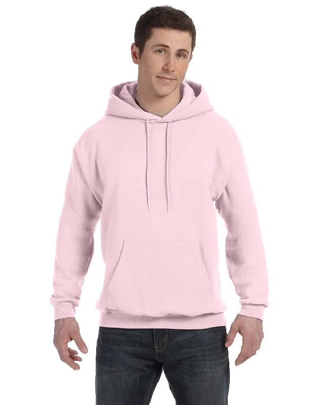 Hanes 50/50 Hoodie Sweatshirt | Pale Pink