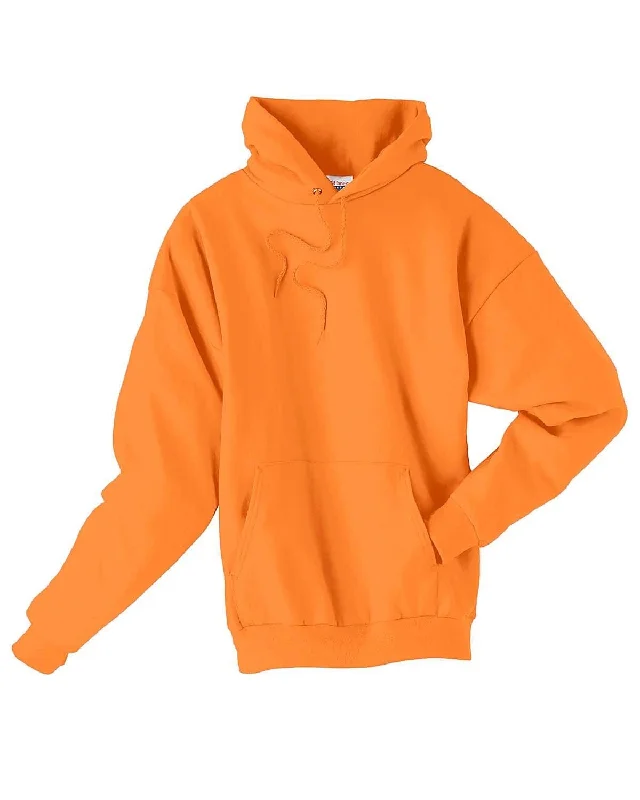 Hanes 50/50 Hoodie Sweatshirt | Safety Orange