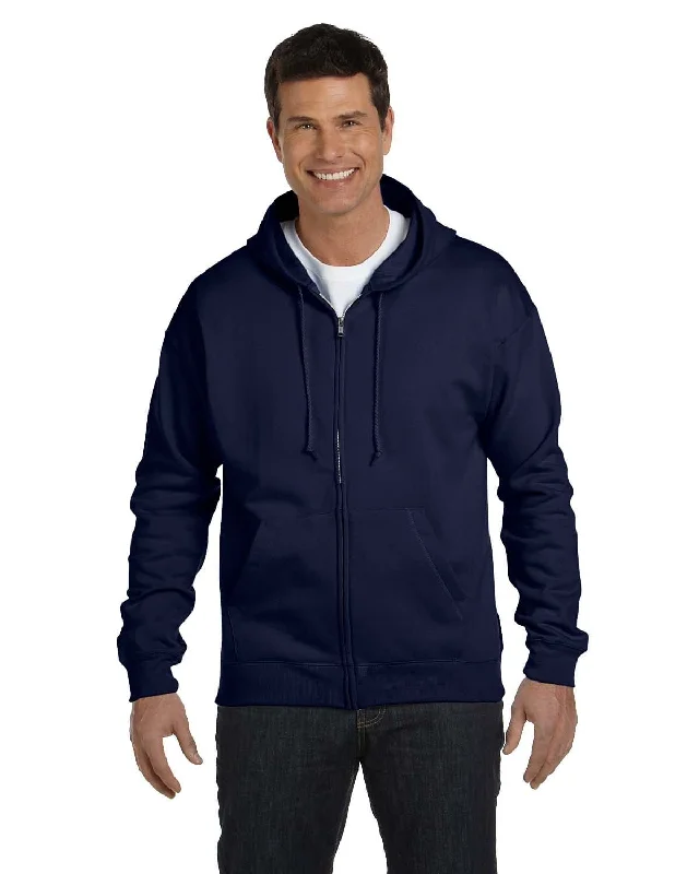 Hanes ComfortBlend 50/50 Full-Zip Hoodie | Navy