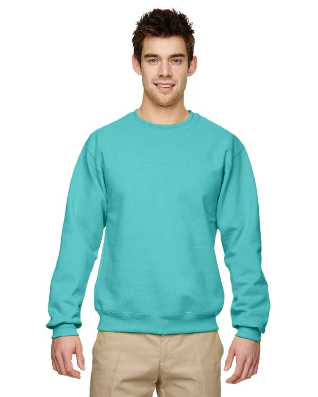 Jerzees 50/50 Crewneck Sweatshirt | Scuba Blue