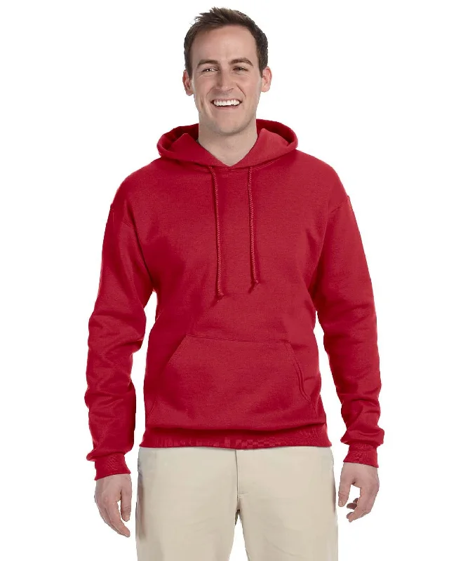 Jerzees 50/50 Hooded Sweatshirt | True Red