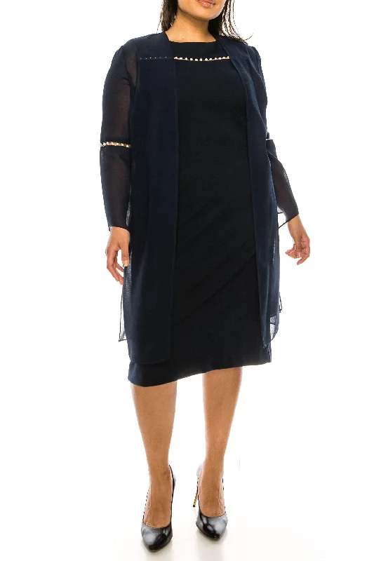 Maya Brooke Plus Size Short Jacket Dress Sale 29543