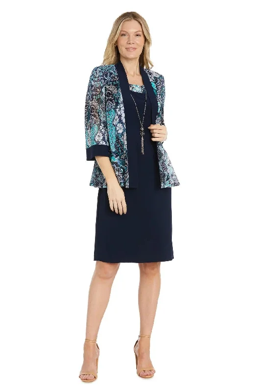 R&M Richards 1189P Short Petite Cocktail Jacket Dress