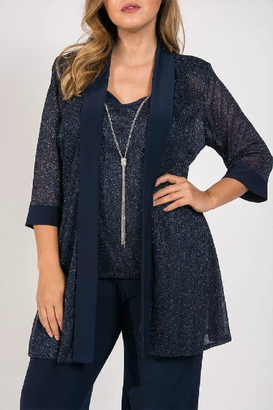 R&M Richards 1782 Mother Of The Bride Top And Jacket Only Denim Fabric Leather Fabric Suede Fabric R&M Richards 1782 Mother Of The Bride Top And Jacket Only Denim Fabric Leather Fabric Suede Fabric
