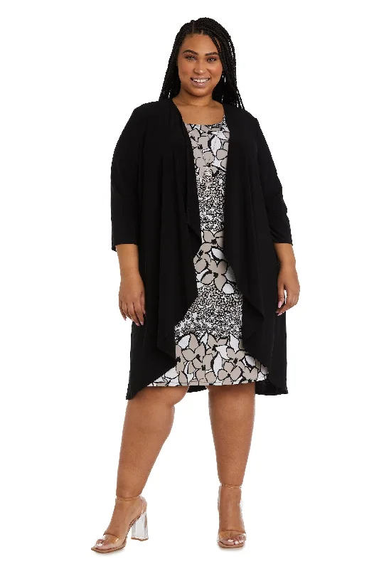 R&M Richards 9297W Short Plus Size Jacket Dress Sale Tiered Jacket Buttoned Jacket Zippered Jacket R&M Richards 9297W Short Plus Size Jacket Dress Sale Tiered Jacket Buttoned Jacket Zippered Jacket