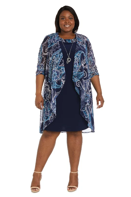 R&M Richards 9187W Short Plus Size Jacket Dress Sale