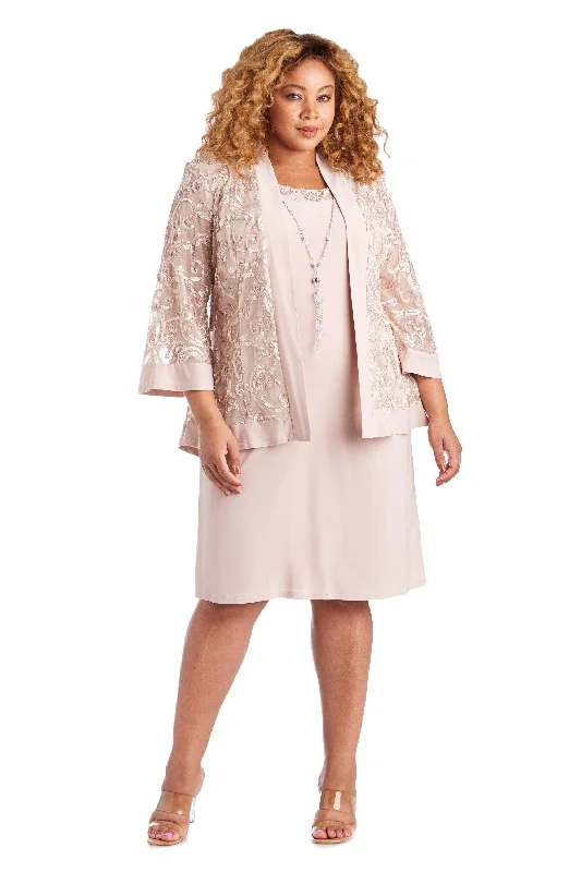 R&M Richards 7077W Short Plus Size Jacket Dress Sale Fleece Jacket Down Jacket Feather Jacket R&M Richards 7077W Short Plus Size Jacket Dress Sale Fleece Jacket Down Jacket Feather Jacket