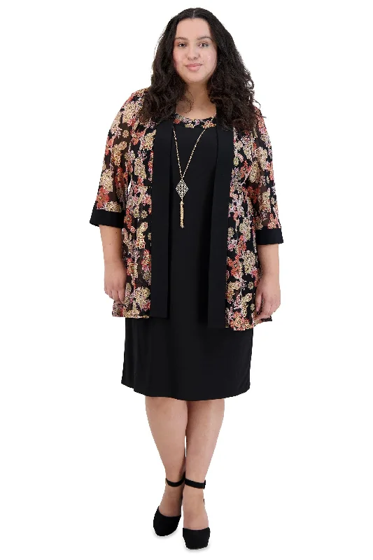 R&M Richards 9043W Short Plus Size Jacket Dress Sale