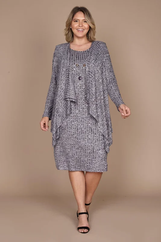 R&M Richards 9146 Short Dress With Cascade Jacket Formal Knit Fabric Woven Fabric Fleece Fabric R&M Richards 9146 Short Dress With Cascade Jacket Formal Knit Fabric Woven Fabric Fleece Fabric