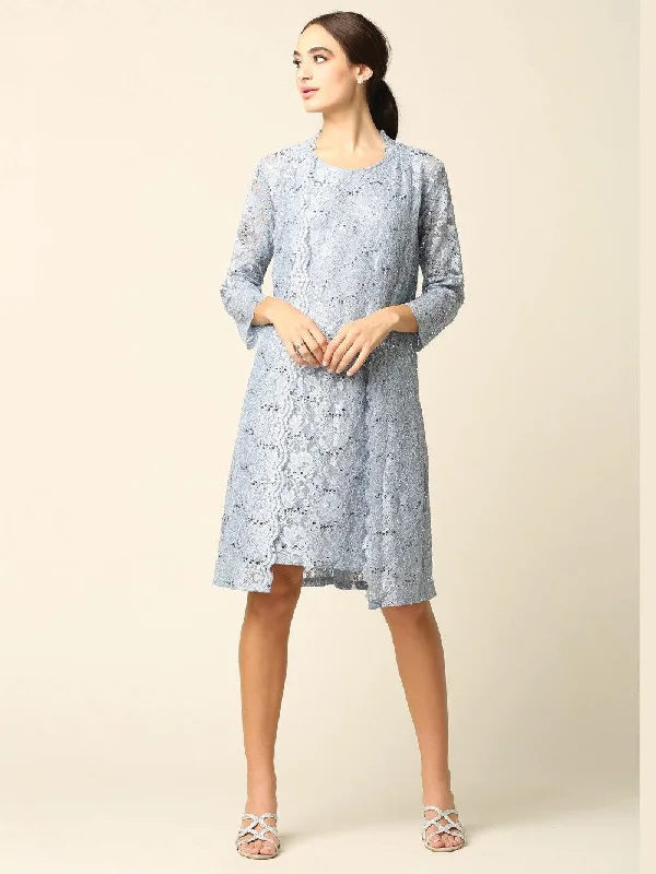 Short Mother of the Bride Lace Jacket Dress Sale