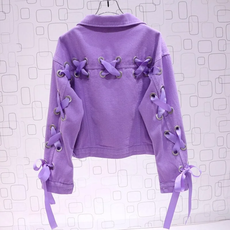 Candy Jeans Coat Quilted Hybrid Jacket