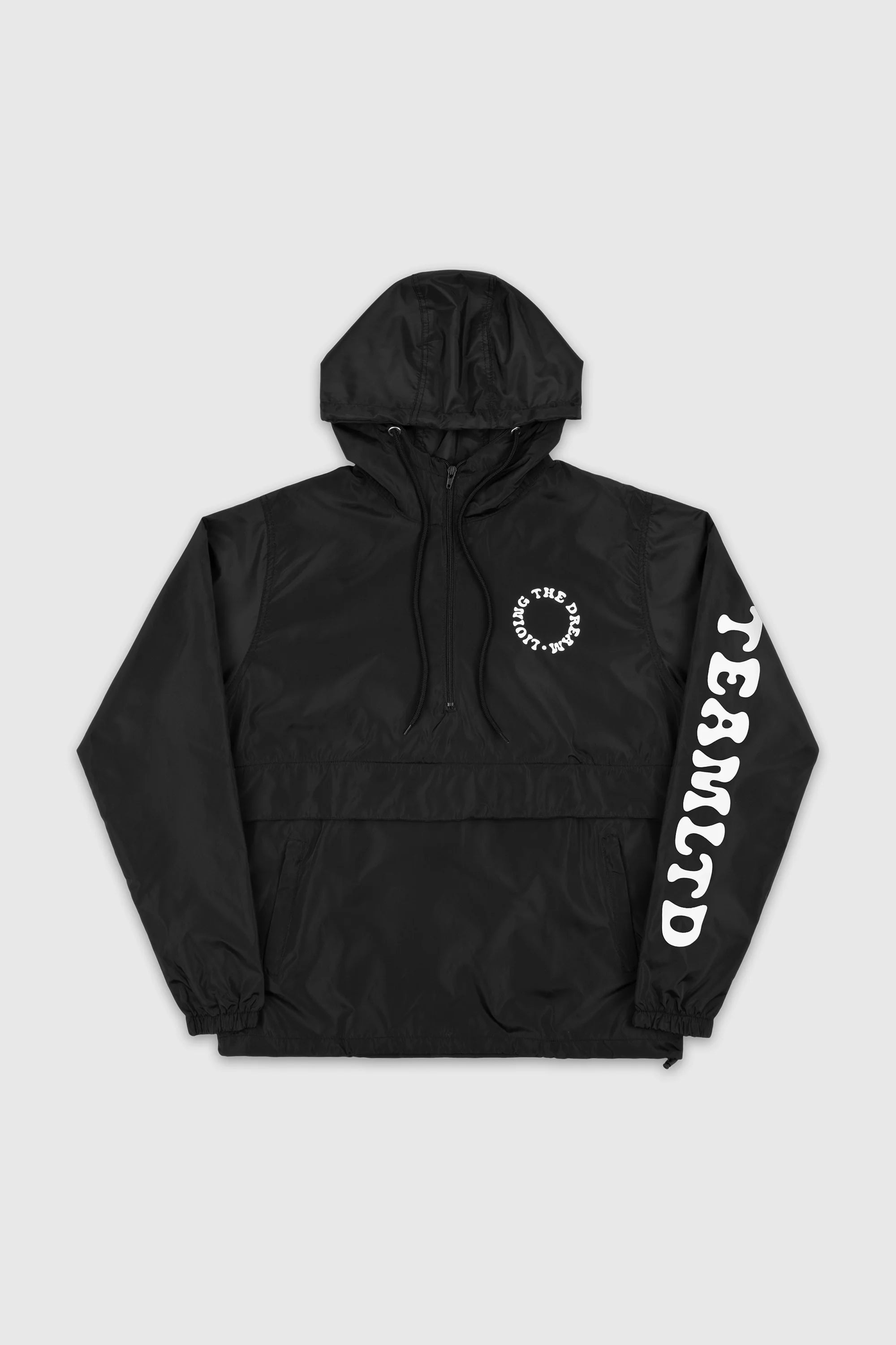 Anorak Pullover Surplice Neck Pullover